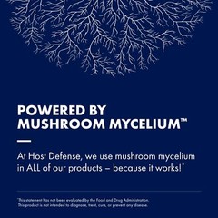 Herbal Mushroom Supplement for Immune Support 120 Capsules Organic MyCommunity