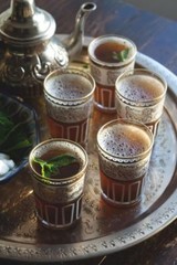 Moroccan Mint loose Tea with Orange Blossom