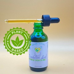 Dandelion Leaf Tincture Pure Liquid Herbal Drops for Liver & Digestive Aid 2oz