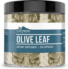 Olive Leaf Extract 200 Capsules Pure Undiluted Natural Herbal Supplement Adult