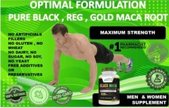 Organic vitamisan Maca Root Black, Red, Yellow 30000 Mcg Capsules Peru Maca 120