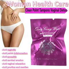 10PCS Natural Herbal V@ginal Detox Pearls for Women Beautiful Life Point Tampons