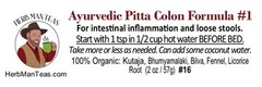 Colon Formula – Pitta – For loose stools #16