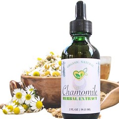 Chamomile Extract Non-Alcohol Tincture Organic Liquid Herbal Drops PlantBase 2Oz