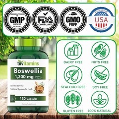 Boswellia Serrata Herbal Extract Capsules 1200 Mg Capsule- FREE SHIPPING