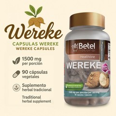 Premium Wereke Capsules by Betel Natural – Support for Healthy Glucose – 1500 mg