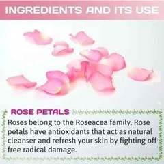 Organic Rose Petals Powder Dried Pure No Fillers A Plus Grade Face Mask