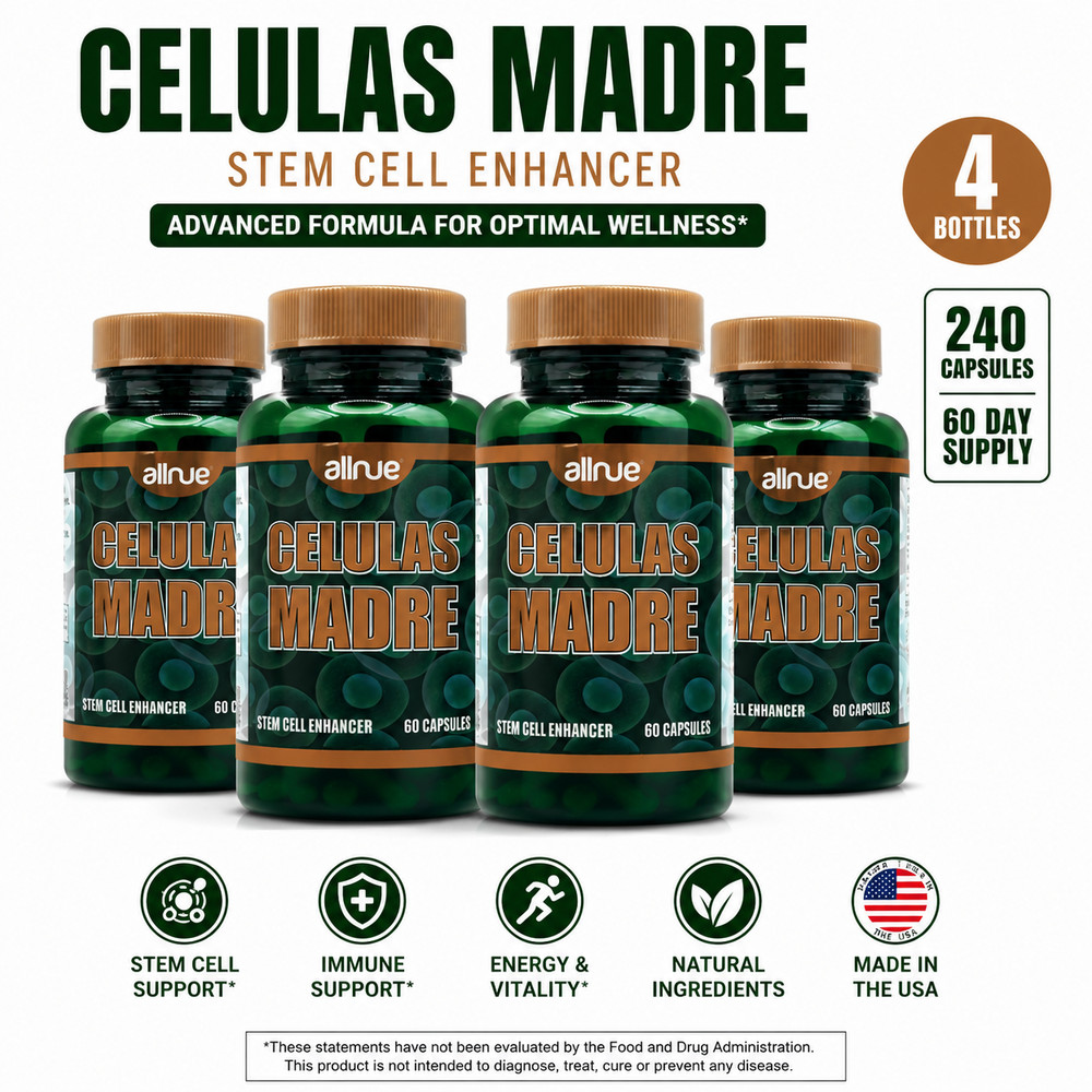 Celulas Madre Stem Cell Enhancer – 4 Bottles / 240 Capsules – Immune Support
