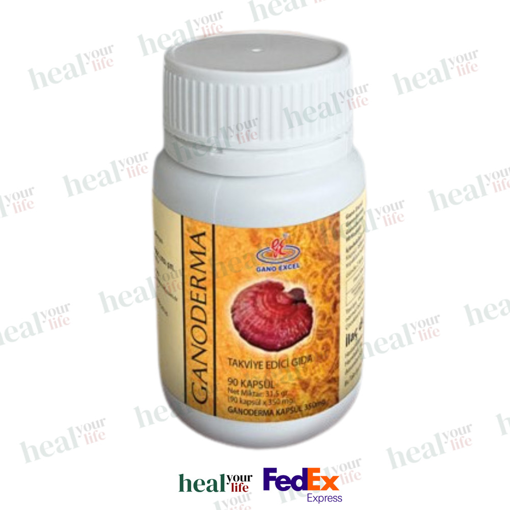 Gano Excel Ganoderma Lucidum 90 Capsules, Reishi Lingzhi