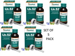 Liv 52 Drop 60ml x 5 | Sealed | Expiry 07/2027 Free And Fast Shippping