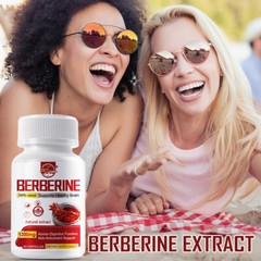 1200mg Berberine HCL Capsules High Absorption,Heart Health 60/120/240Tablets