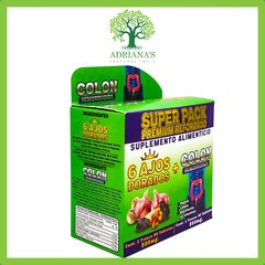 Colon & Hemorroides +6 Ajos (Limpieza Intestinal, Detox, Estomago Inflamado)
