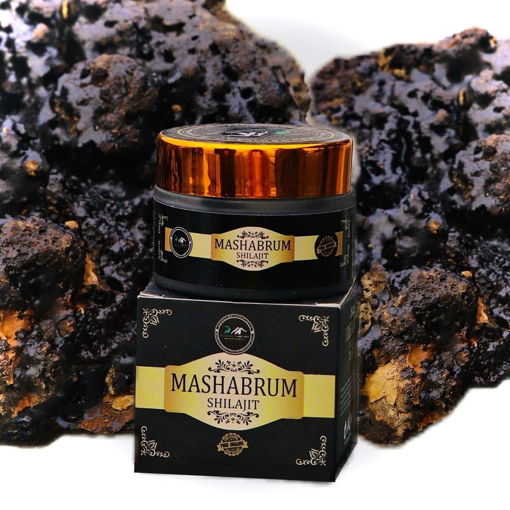 Mashabrum Shilajit Resin from Gilgit Pakistan 100% Highest Quality 30 Gram Resin