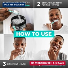 Teeth Whitening Powder – Remineralizing Tooth Powder with Nano Hydroxyapatite, C