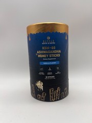BARGAD KSM-66 ASHWAGANDHA HONEY STICKS VANILLA 30ct EXP 12/26 SEALED