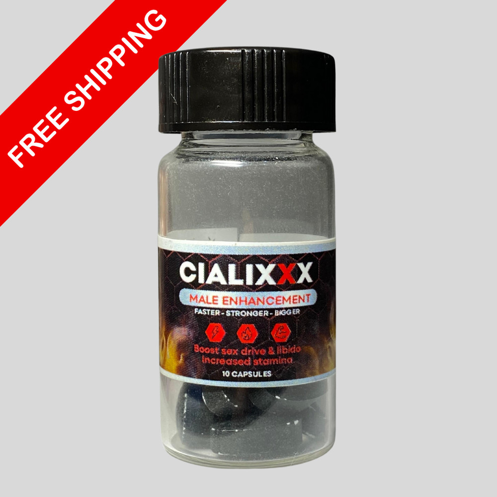 NEW CIALIXXX Black Pills – Fast Acting Male Power, Control & Lasting Performance