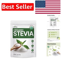 Keto & Organic Stevia Powder 6oz – Guilt-Free Sweetness with 4000 Servings