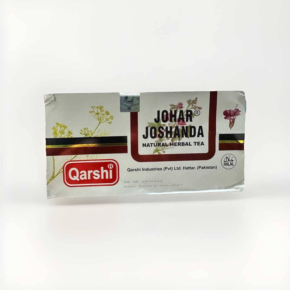 Qurshi Johar Joshanda Natural Herbal Tea 30 Sachets.