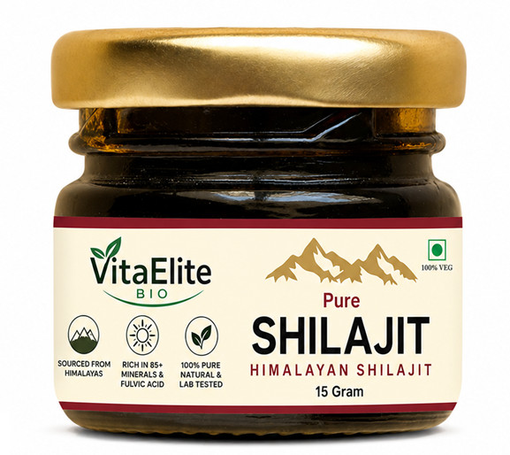 100% Pure Himalayan Shilajit, Soft Resin, Organic, Extremely Potent, Fulvic Acid