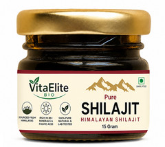 100% Pure Himalayan Shilajit, Soft Resin, Organic, Extremely Potent, Fulvic Acid