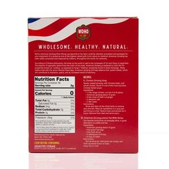 WOHO Cultivated American Ginseng 1054 Long Small 4 oz Box