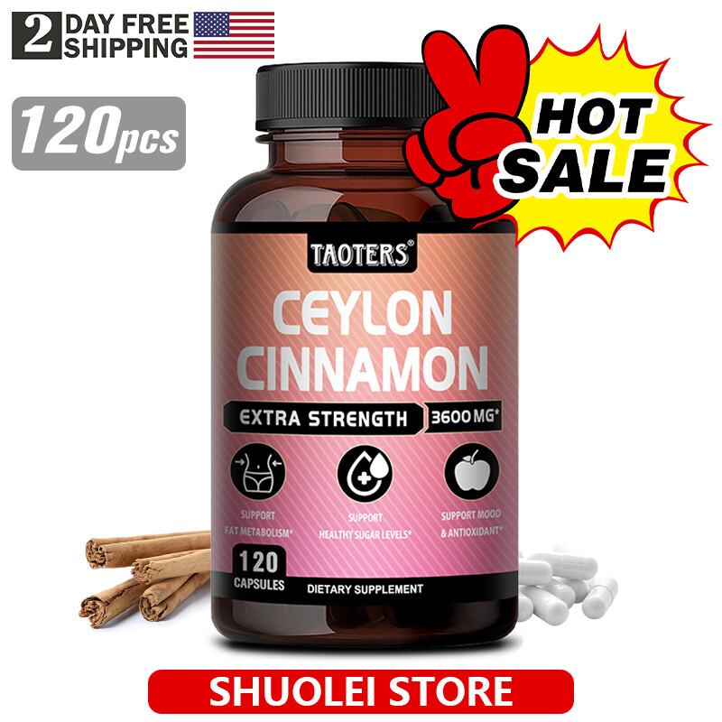 Ceylon Cinnamon Capsules 3600mg Maximum Highest Potency Blood Sugar Support usa