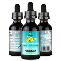 Undelio Mullein Leaf Extract For Hung Cleanse 2 oz Respiratory & Immune Support
