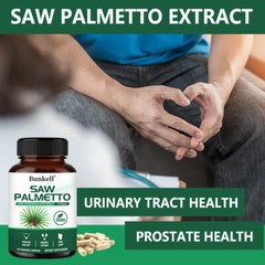 Saw Palmetto Urinary Aid Capsules to Support Healthy Prostate Functions