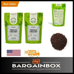 100% Roasted Chicory Root, Prebiotic & Gluten-Free – Brew Like Coffee, Pack of 2