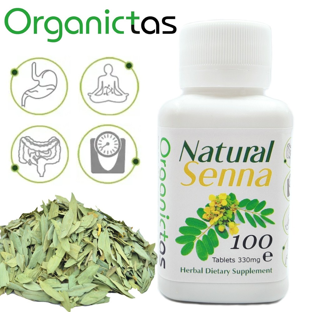 Senna 100 Tablets Max Strength in Chronic Constipation & Intestines Bloating