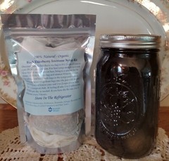 Elderberry Syrup Kit 32 ounce Immune Boosting 9 All Organic Herbs Allergies