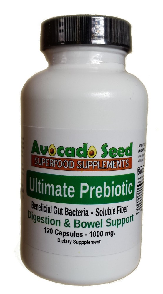Ultimate Digestion & Prebiotic Support 120 Capsules – Gut Bacteria, Colon Health