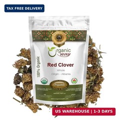 Organic Way Red Clover Blossoms Dried Whole – Herbal Tea | European Wild-Harvest