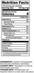 Organic Ashwagandha Root Powder 6Oz