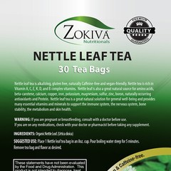Nettle Leaf Tea Bags – 3-Pack (90) Premium Quality, Caffeine-free Herbal Tea