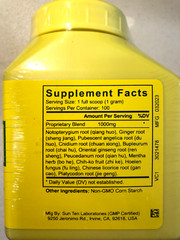 Sun Ten – Ginseng & Mentha Formula, Granules/Ren Shen Bai Du San, 100gm
