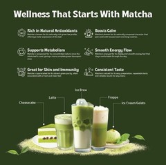 Ceremonial Style Matcha Green Tea Powder | Premium Quality | Pure & Natural
