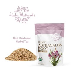 Organic Astragalus Root Cut & Sifted, 4 Ounces Astragalus membranaceus USDA C…