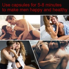 Black Maca Capsule -Testosterone Booster, Muscle Health, Supports Desire Stamina