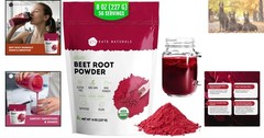 8oz Gluten-Free Beetroot Powder – Boost Energy & Enhance Smoothies & Baked Goods