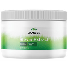 Swanson Stevia Extract Powder 4 oz Powder