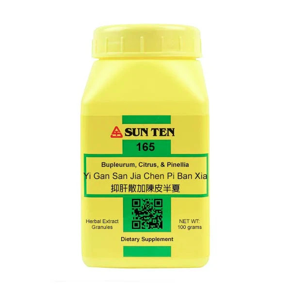 Sun Ten-Bupleurum, Citrus, Pinellia Formula, 100gm Granules, 165