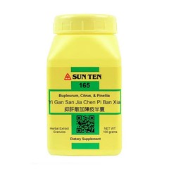 Sun Ten-Bupleurum, Citrus, Pinellia Formula, 100gm Granules, 165