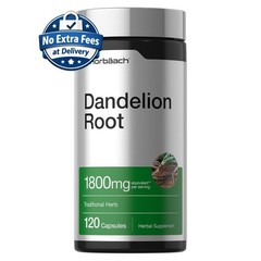 Extracto Raíz Diente de León 1800mg 120 Cápsulas Suplemento Taraxacum officinale