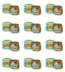 12 X Tiger Balm White | Stuffy Nose & Headache Relief | 9ml Each | Exp: 03/2028