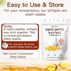 Nuvapure Aged Garlic Extract – Odorless – Organic