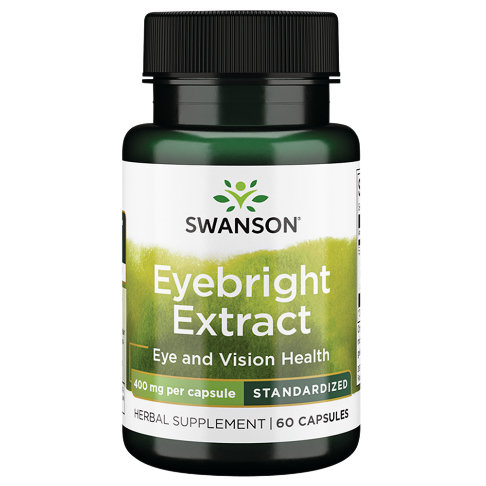 Swanson Eyebright Extract 400 mg 60 Capsules