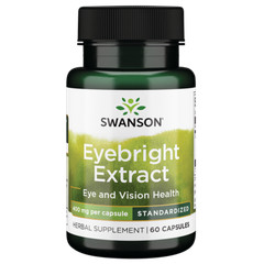 Swanson Eyebright Extract 400 mg 60 Capsules