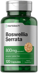 Boswellia Serrata Extract 800mg | 120 Capsules | Non-GMO | by Horbaach