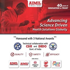 AIMIL Amlycure DS Syrup 200ml Pack of 2 Ayurvedic Herbal Liver Tonic